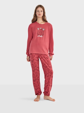 Gisela - Pijama en rosa: frente