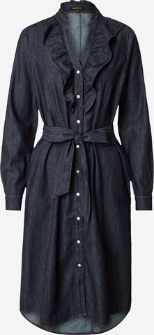 MORE & MORE Shirt Dress in Blue: front