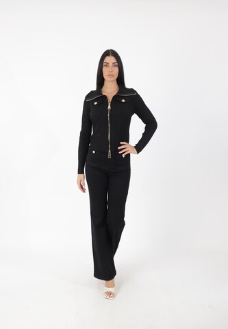 Cardigan Elara en noir : devant