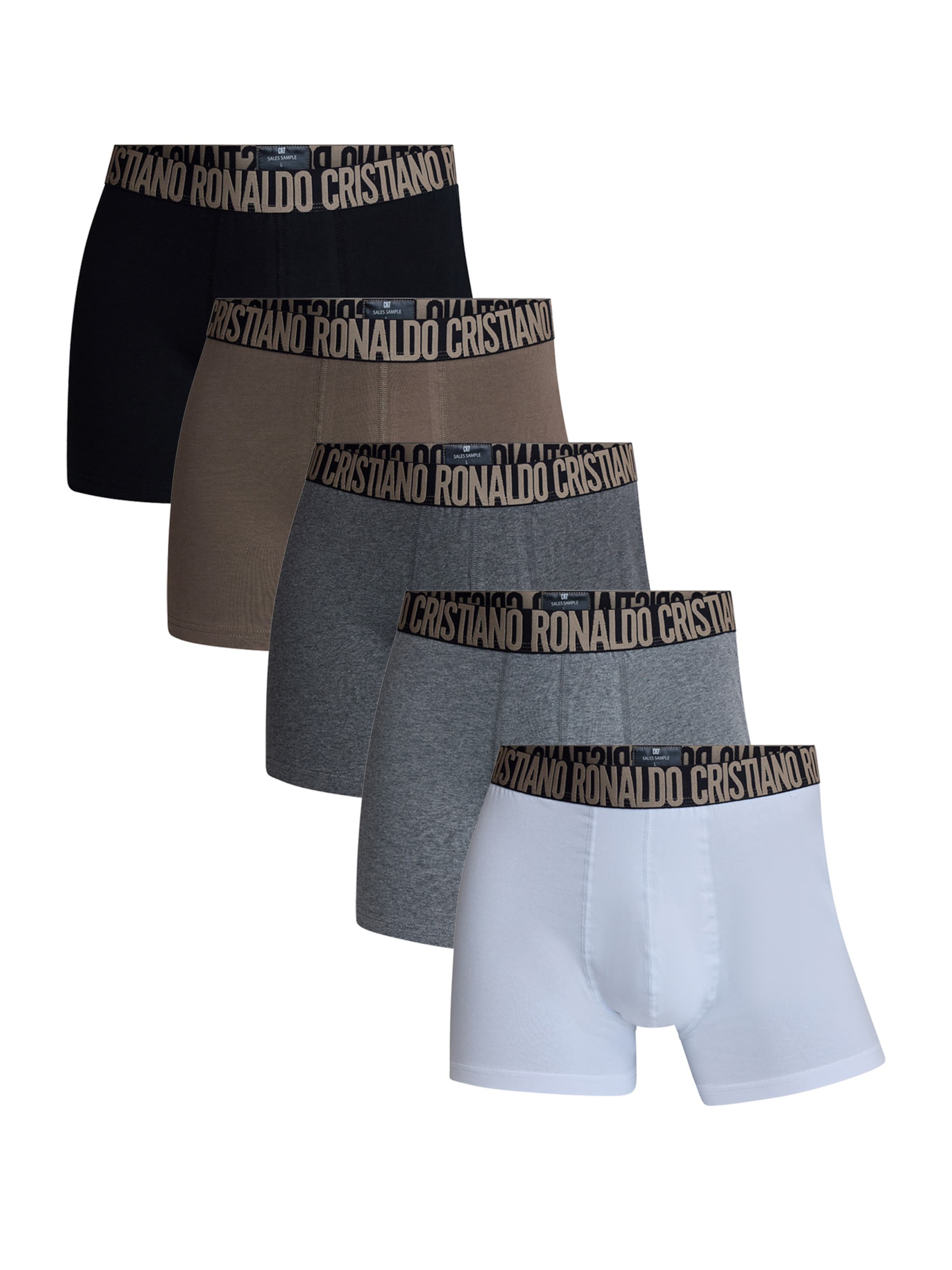 CR7 - Cristiano Ronaldo - Calzoncillo boxer ' Basic Trunk Organic ' en Mezcla de colores: frente