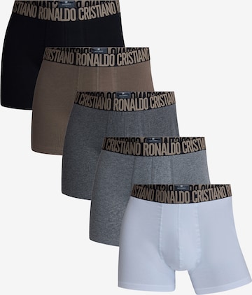 Boxers ' Basic Trunk Organic ' CR7 - Cristiano Ronaldo en mélange de couleurs : devant