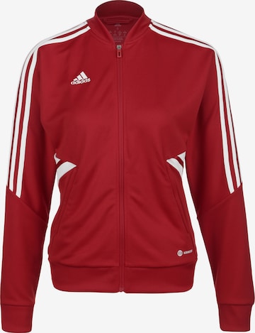 Veste de survêtement 'Condivo 22' ADIDAS PERFORMANCE en rouge : devant