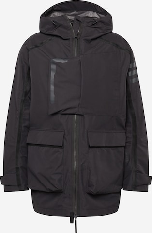 ADIDAS TERREX Zunanja jakna 'XPLORIC' | črna barva: sprednja stran