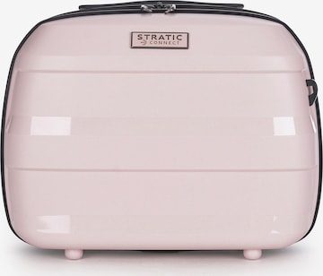 Trousses de toilette Stratic en rose : devant