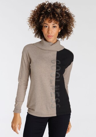 BOYSEN'S Sweater in Brown: front