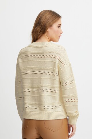 b.young Strickpullover in Beige