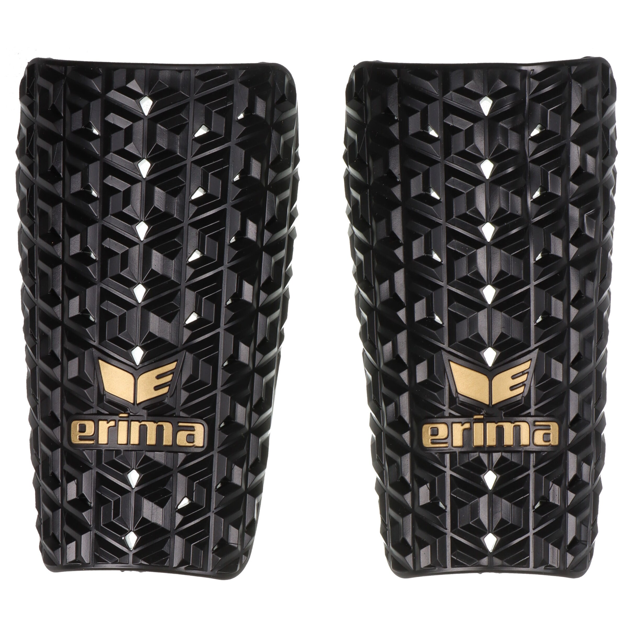ERIMA Schienbeinschoner in Schwarz: Vorderseite