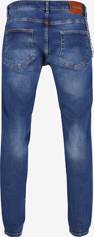 2Y Premium Tapered Jeans in Blau