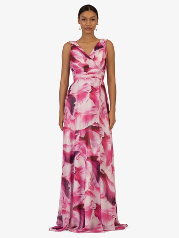 Robe de soirée Kraimod en rose : devant