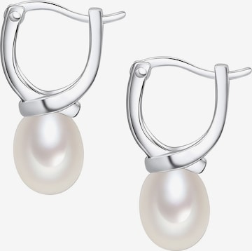 Valero Pearls Earrings in Silver