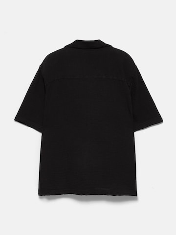 Comfort fit Camicia di Pull&Bear in nero