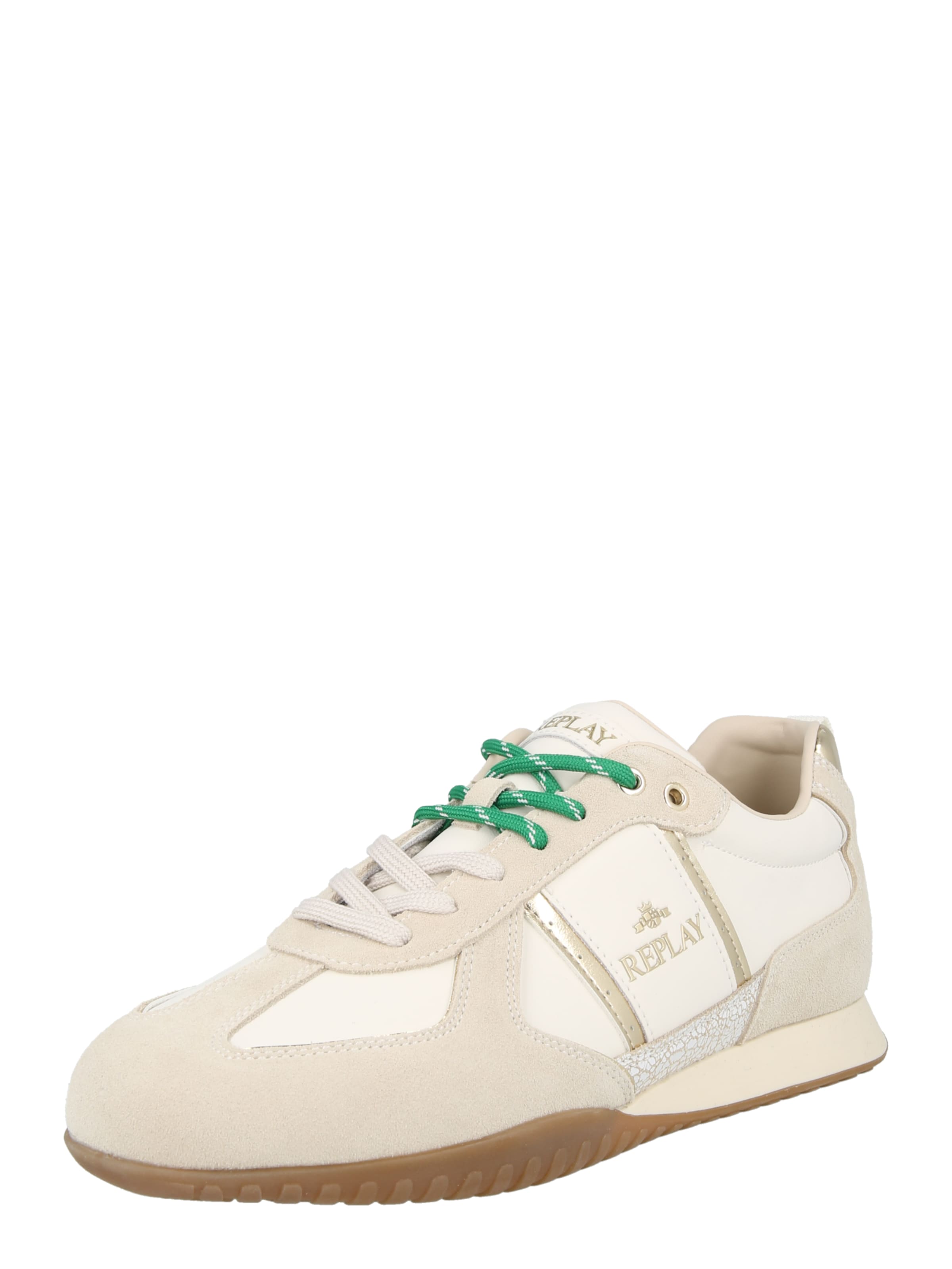 Baskets basses 'ANYA CITY' REPLAY en beige : devant