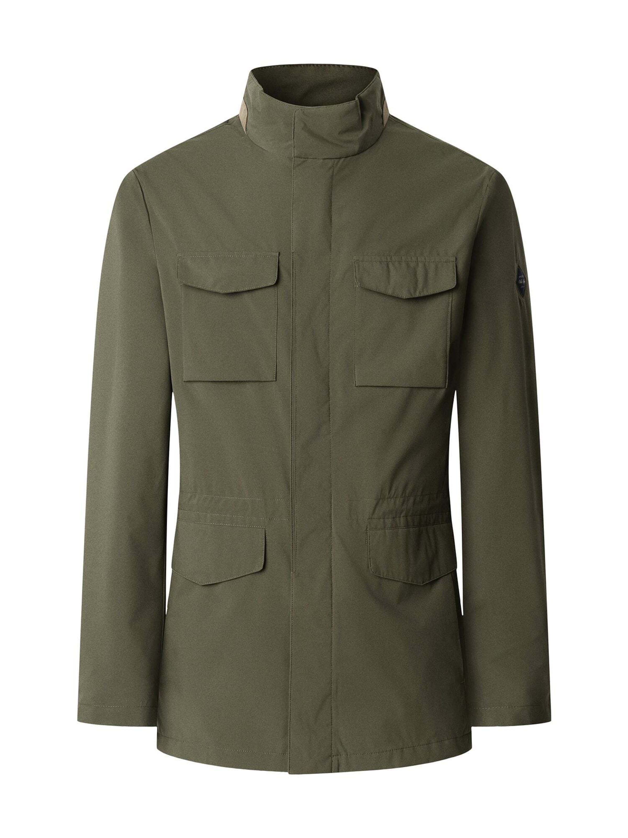 Giacca di mezza stagione di Hackett London in verde: frontale