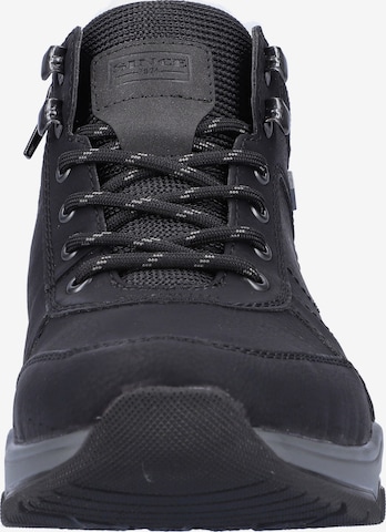 Rieker Lace-Up Boots in Black