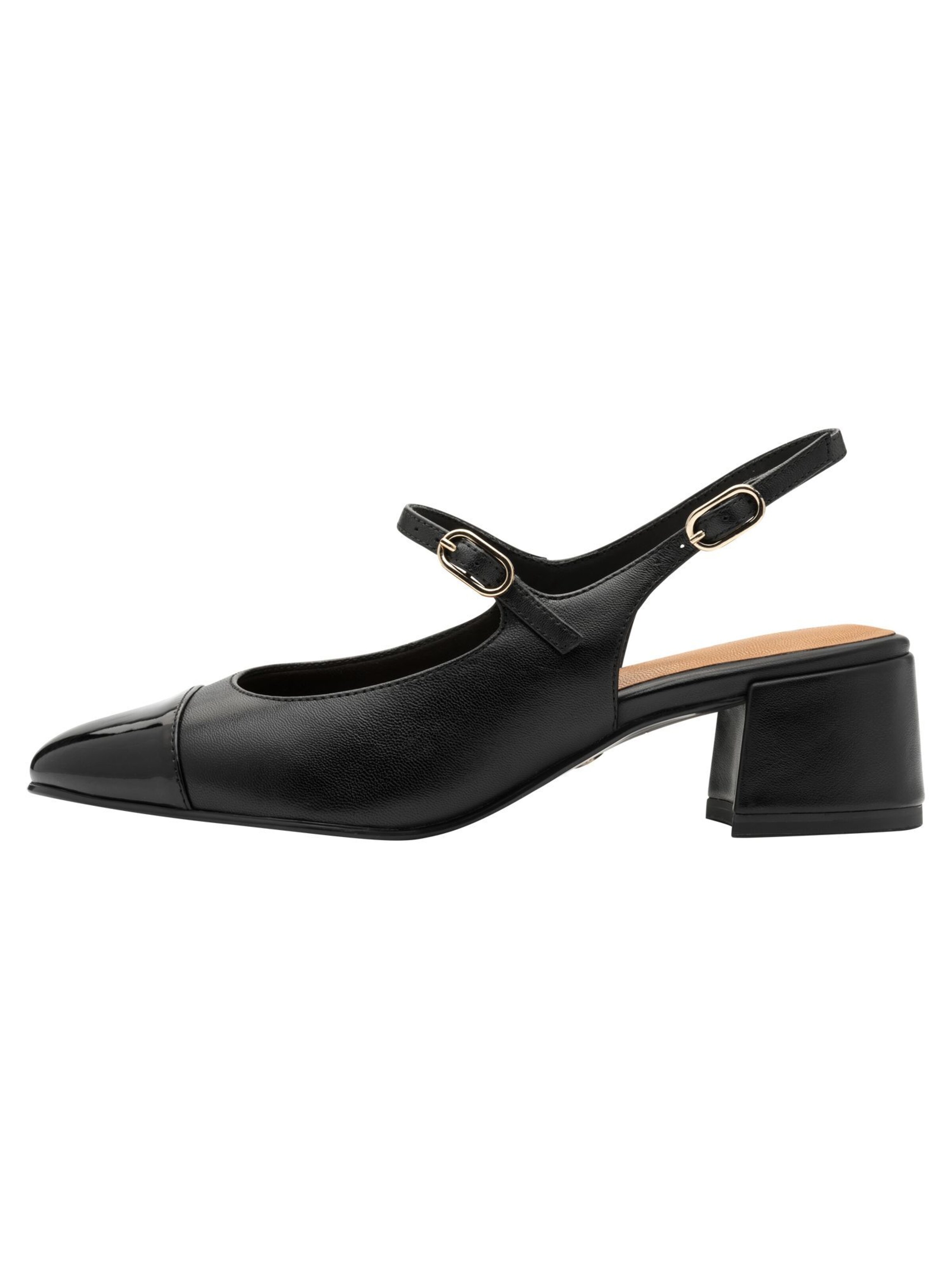 Escarpins à bride arrière Tamaris en noir