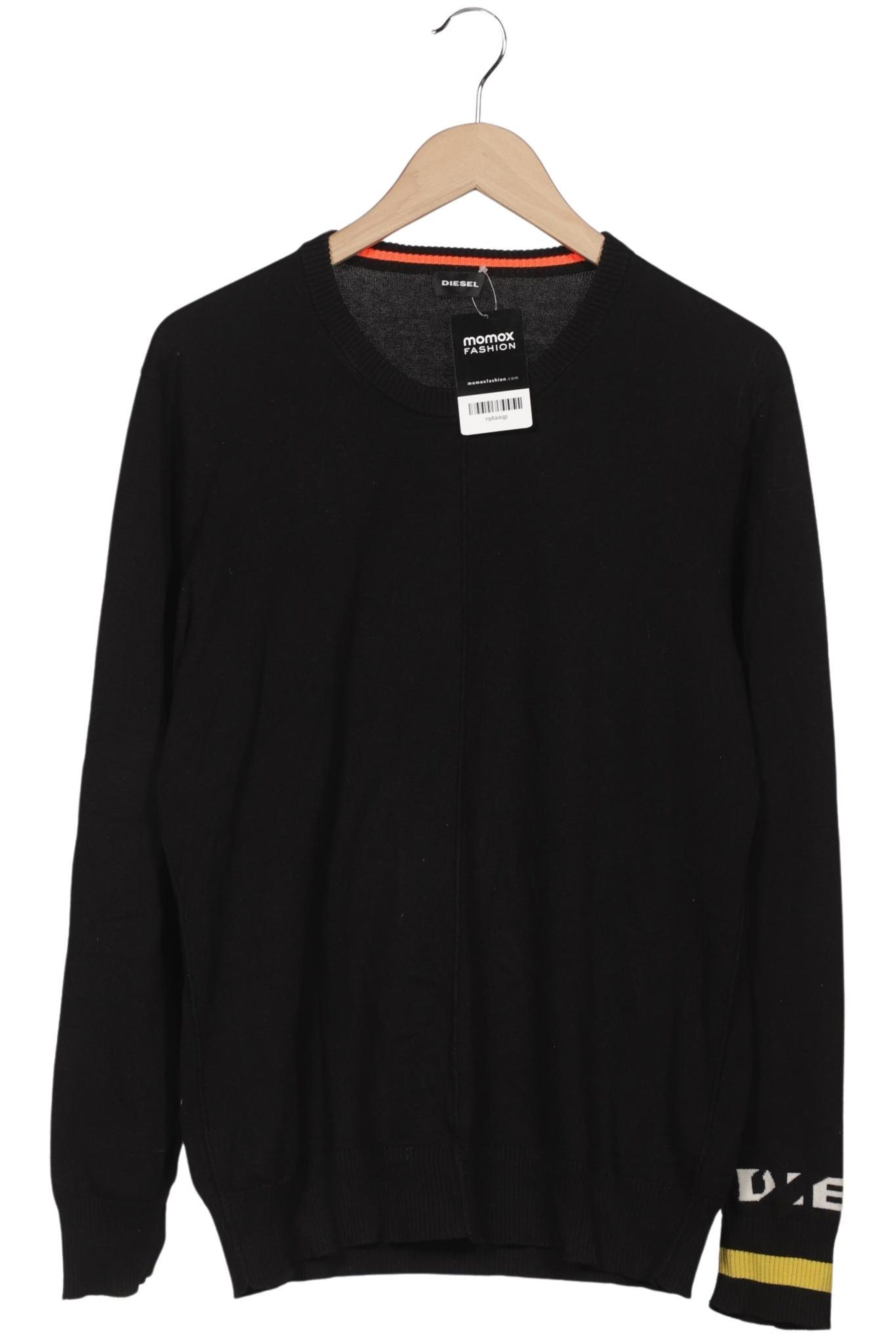 DIESEL Sweater & Cardigan in L in Black: front