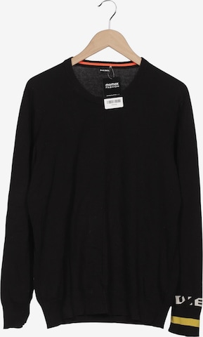DIESEL Sweater & Cardigan in L in Black: front