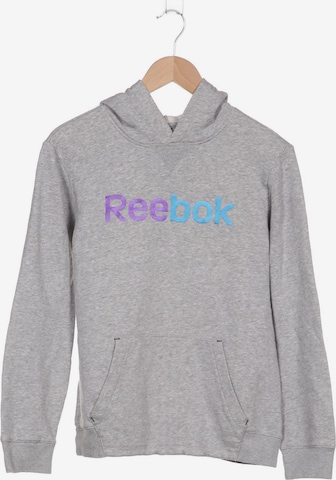 Reebok Sweatshirt & Zip-Up Hoodie in M in Grey: front