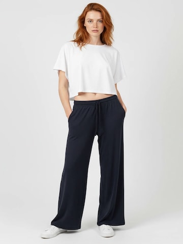 No Matter What Wide leg Broek in Blauw