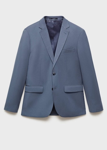 MANGO MAN Slim fit Suit Jacket 'Paris' in Blue: front