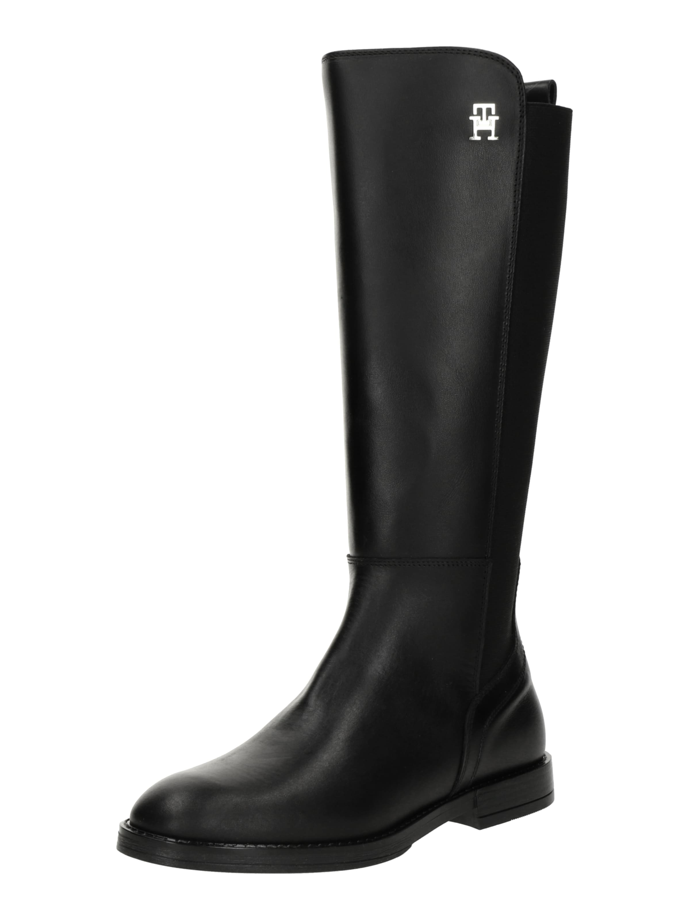 TOMMY HILFIGER Μπότες σε μαύρο: μπροστά