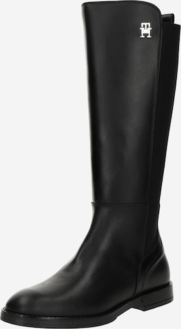 TOMMY HILFIGER Сапоги в Черный: спереди