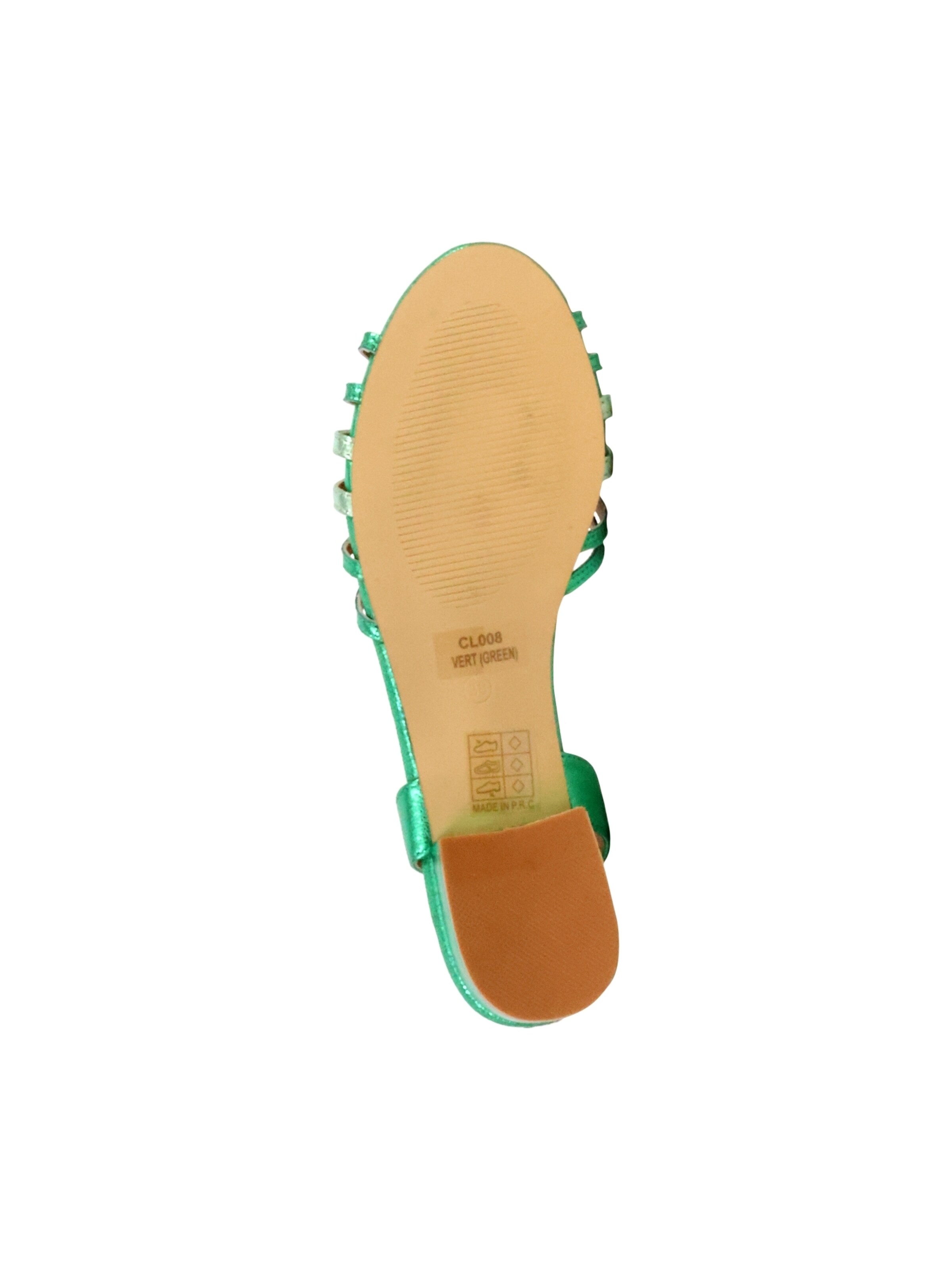 POTI PATI - Sandalias 'Supermodische Riemchensandalen' en verde