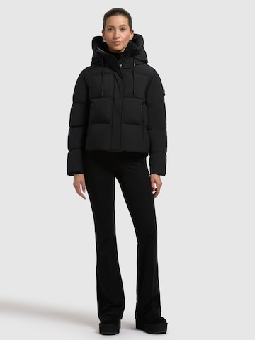 khujo Winter jacket 'Enits' in Black