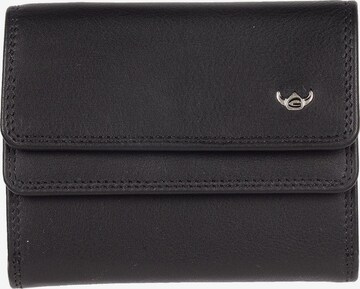 GOLDEN HEAD Wallet 'Polo' in Black: front