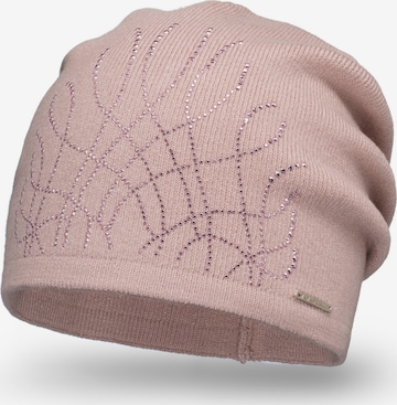 Vivisence Beanie '7011' in Pink: front
