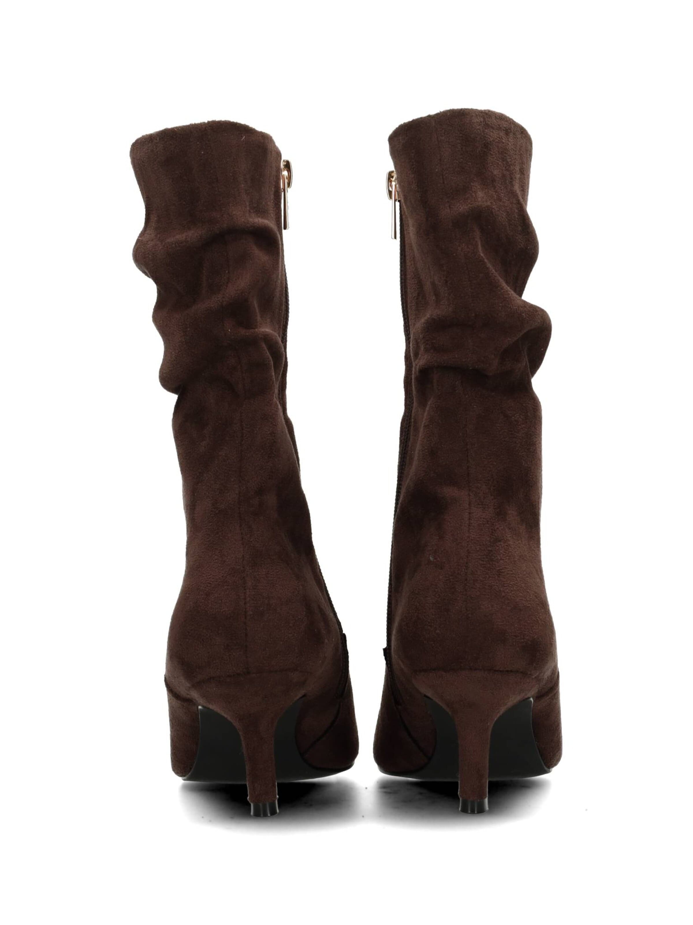 Boots 'Ellie' POSH by Poelman en marron