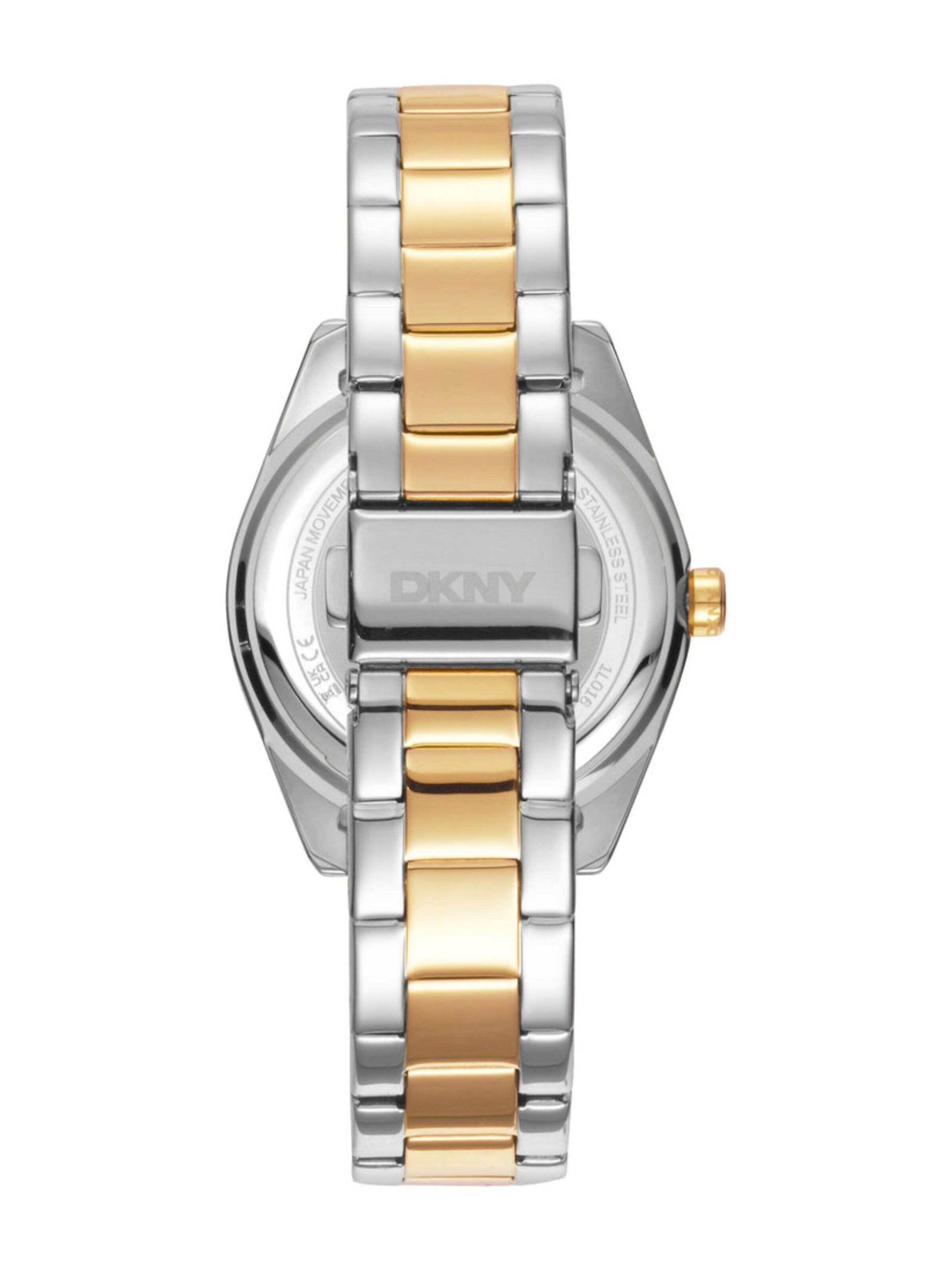 Montre à affichage analogique 'Chambers' DKNY en argent