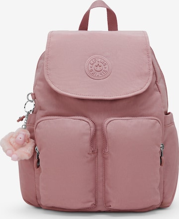 KIPLING Batoh 'City Pocket S' – pink: přední strana