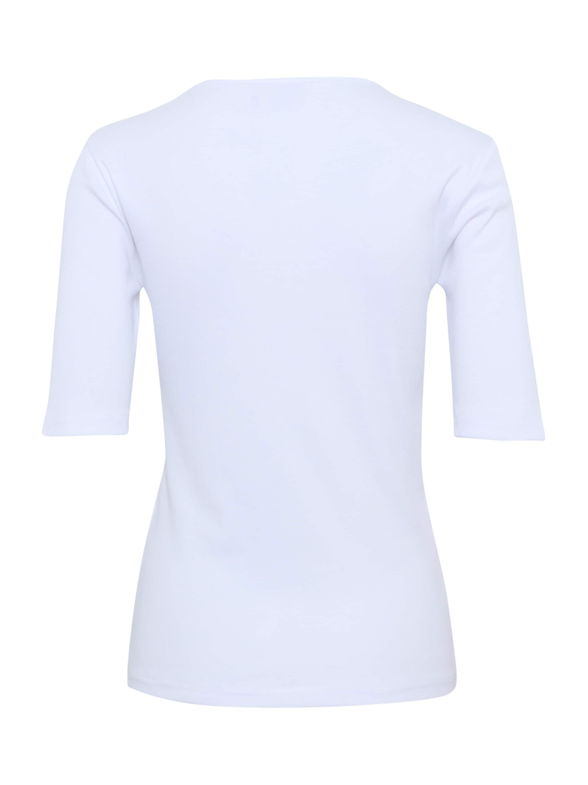 Kaffe Tričko 'Carna' – bílá