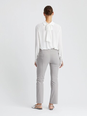 Minx Boot cut Pants 'EVERLY' in Silver