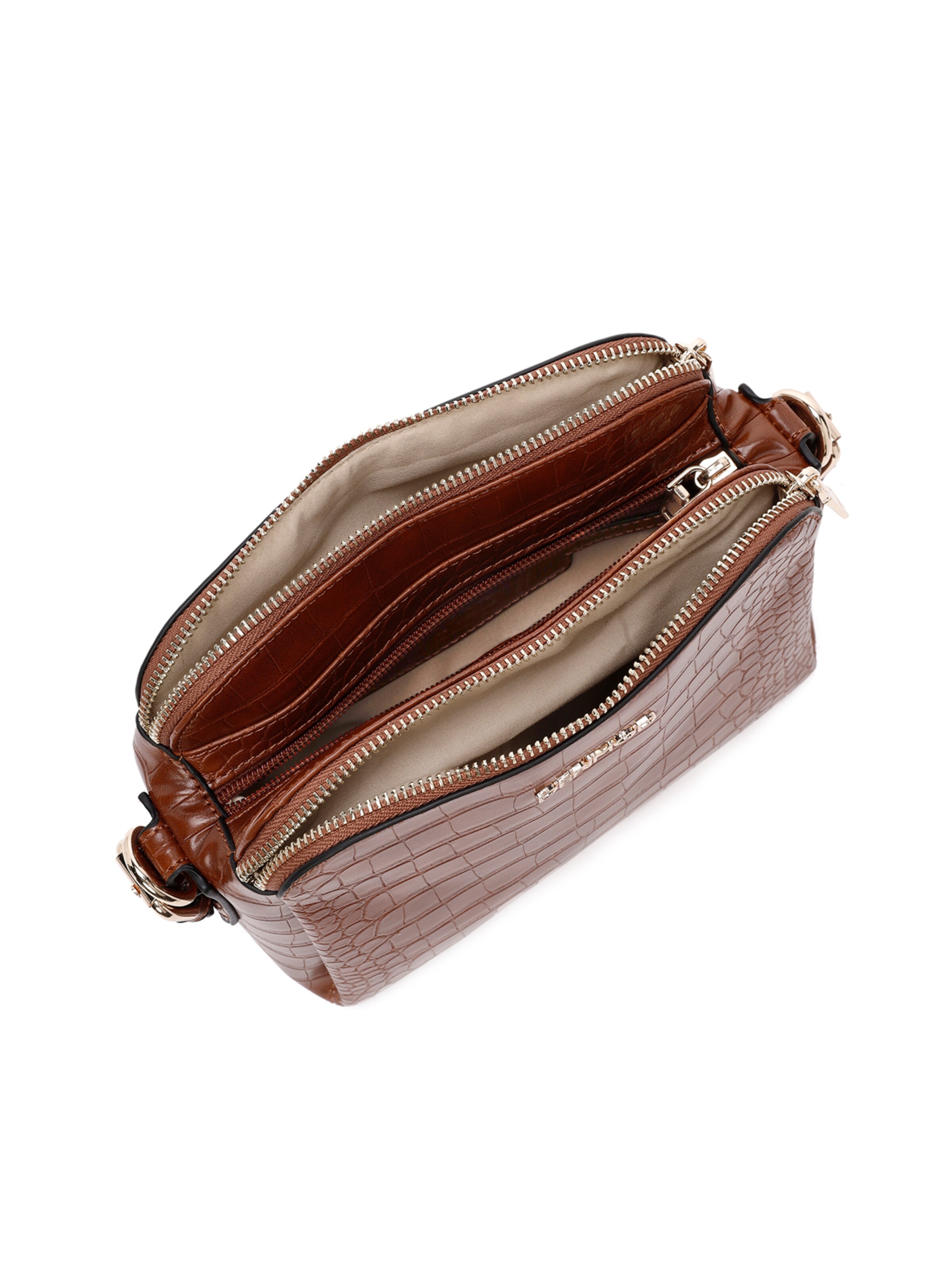 Borsa a tracolla di Derimod in marrone