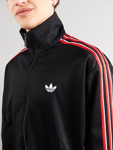 ADIDAS ORIGINALS Sweatvest 'Firebird' in Zwart