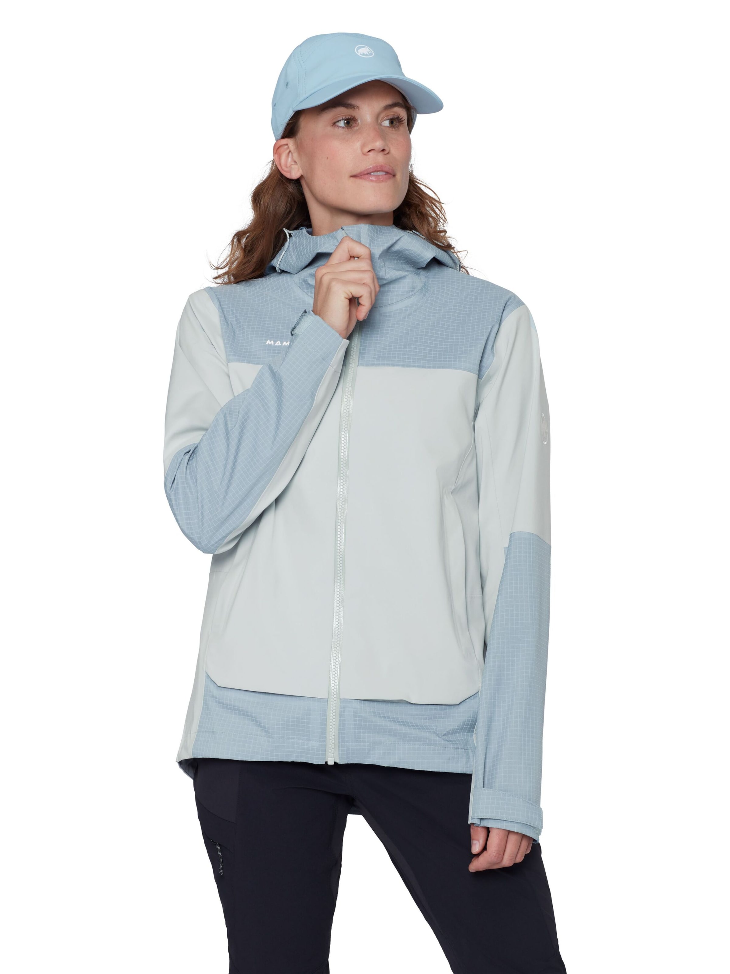 MAMMUT Outdoor Jacket in Green: front