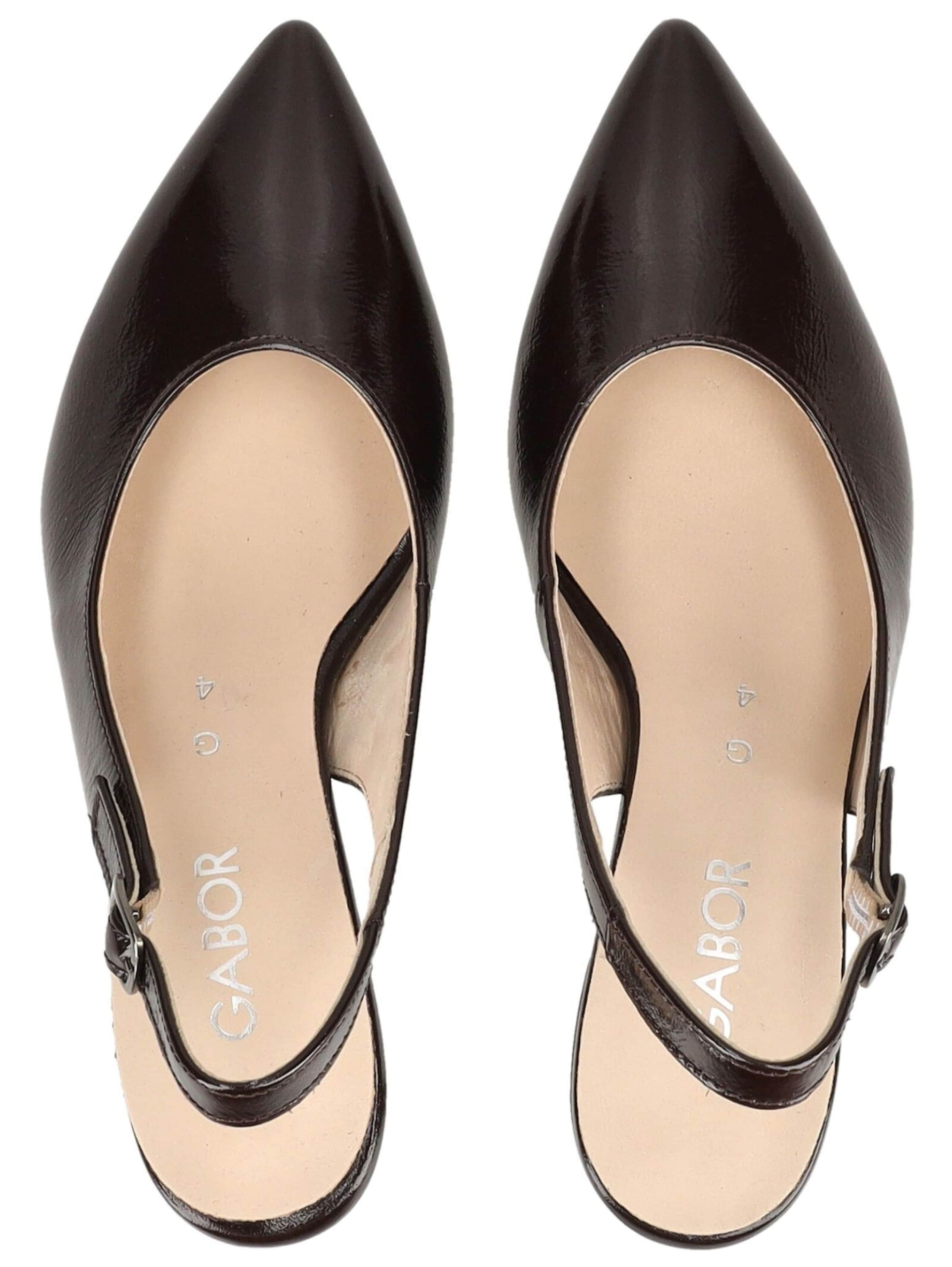 GABOR Slingpumps in Bruin