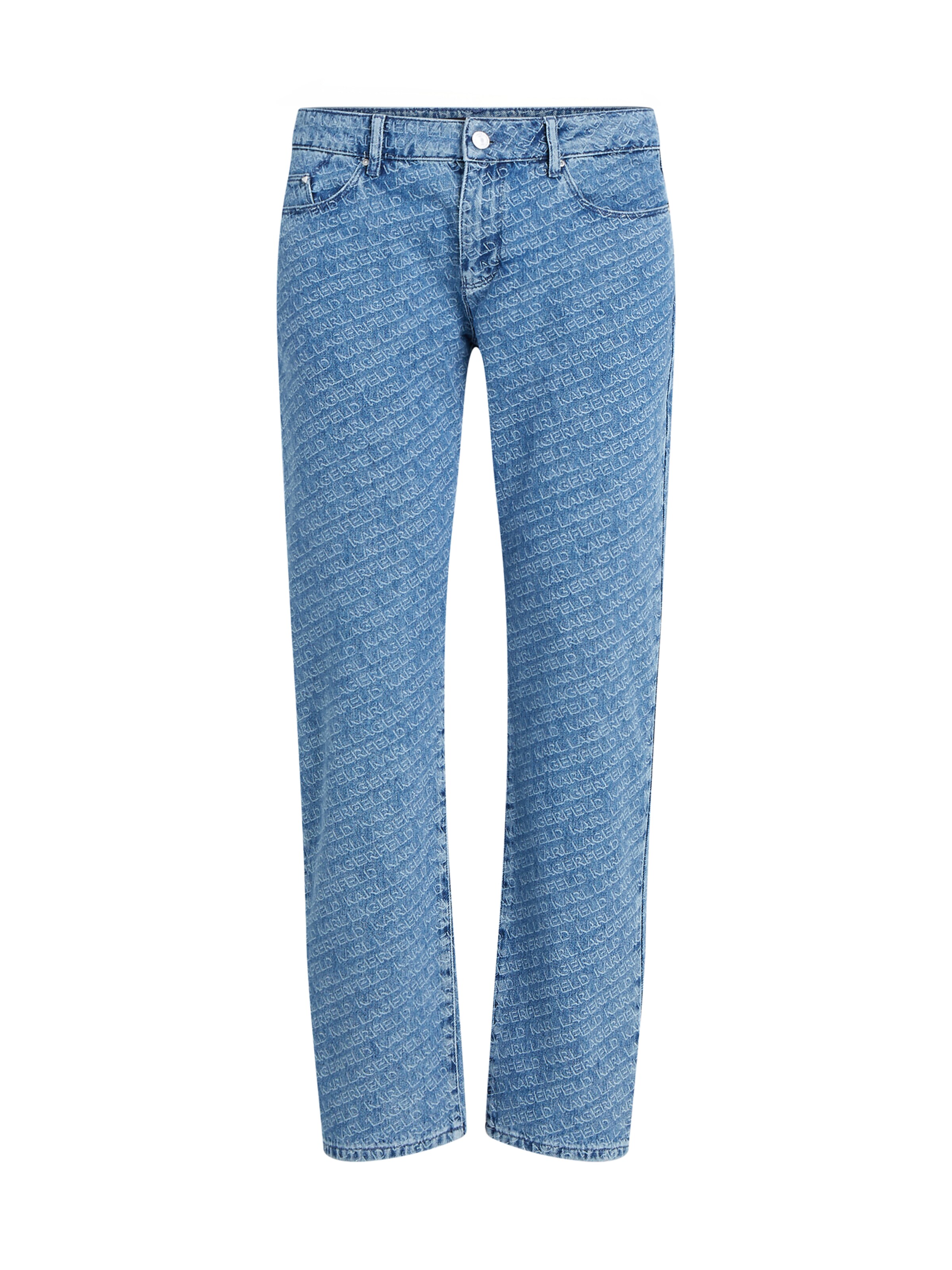 Karl Lagerfeld Regular Jeans in Blue: front