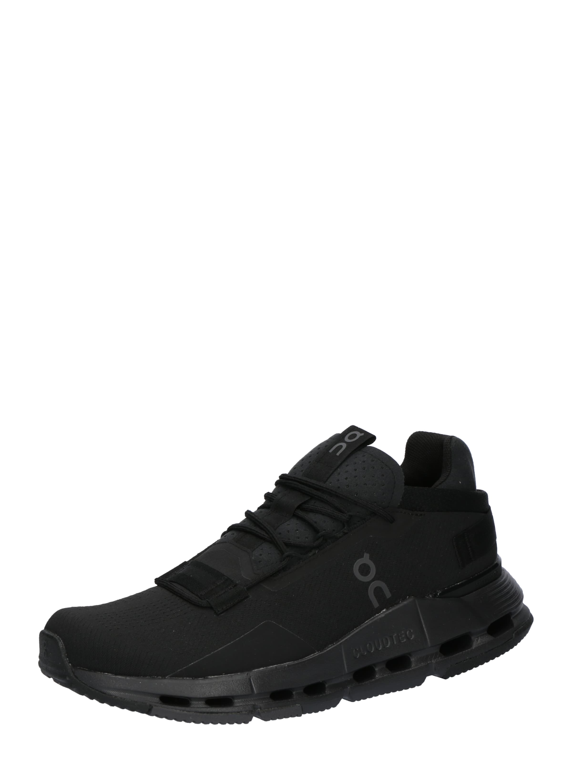 On Sneakers &#x27;Cloudnova 2&#x27; in Black: front