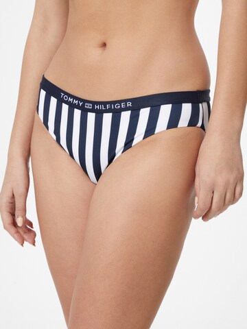 Tommy Hilfiger Underwear Bikini Bottoms in Blue: front