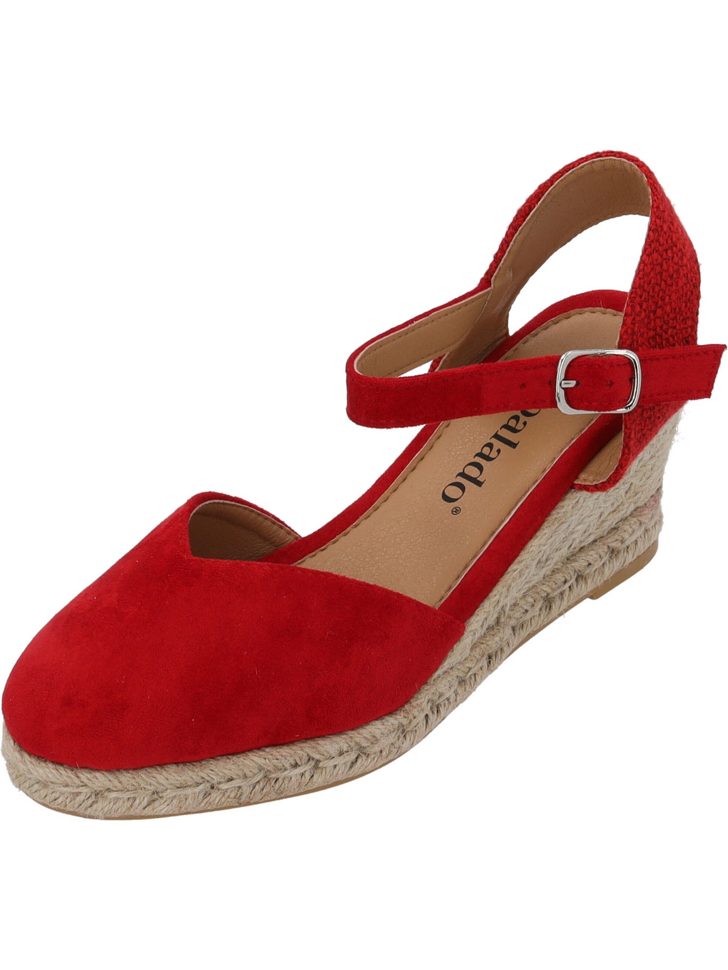 Palado Sandale 'Palado Sathos'‌‌‌‌ in Rot: Vorderseite