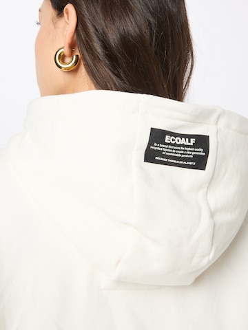 Bluză de molton de la ECOALF pe alb