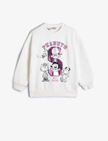 Koton Sweatshirt in White: front