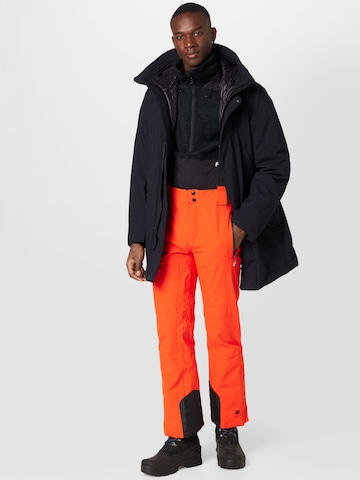 KILLTEC Regular Outdoor Pants 'Enosh' in Orange