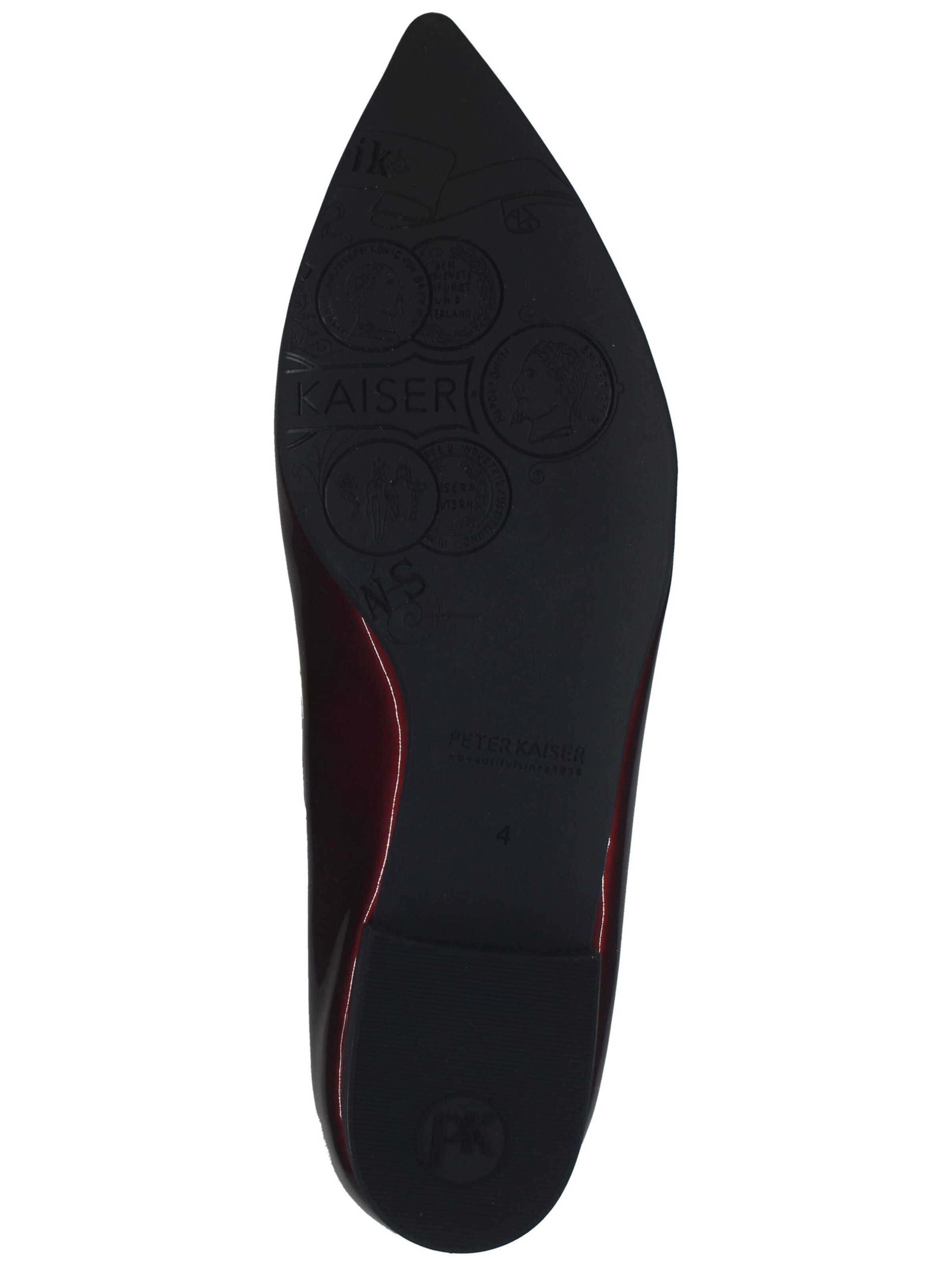 Ballerines PETER KAISER en rouge