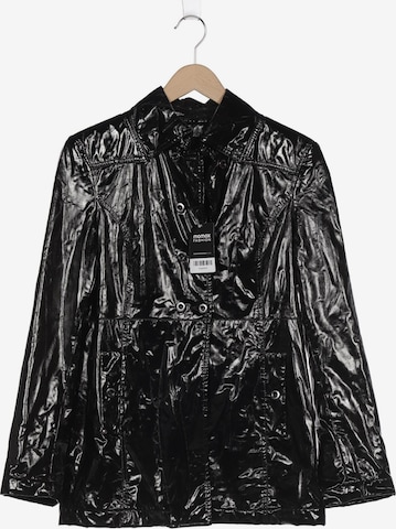 Armani Jeans Mantel XXL in Schwarz: Vorderseite