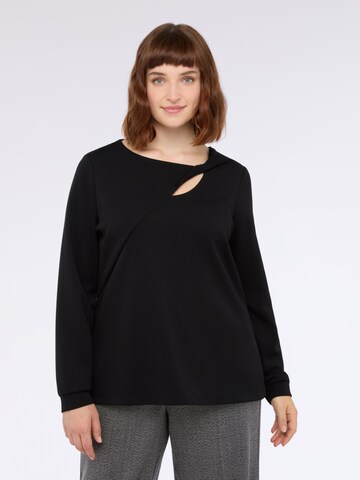Fiorella Rubino - Blusa en negro: frente
