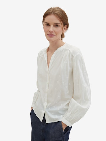 Camicia da donna di TOM TAILOR in bianco